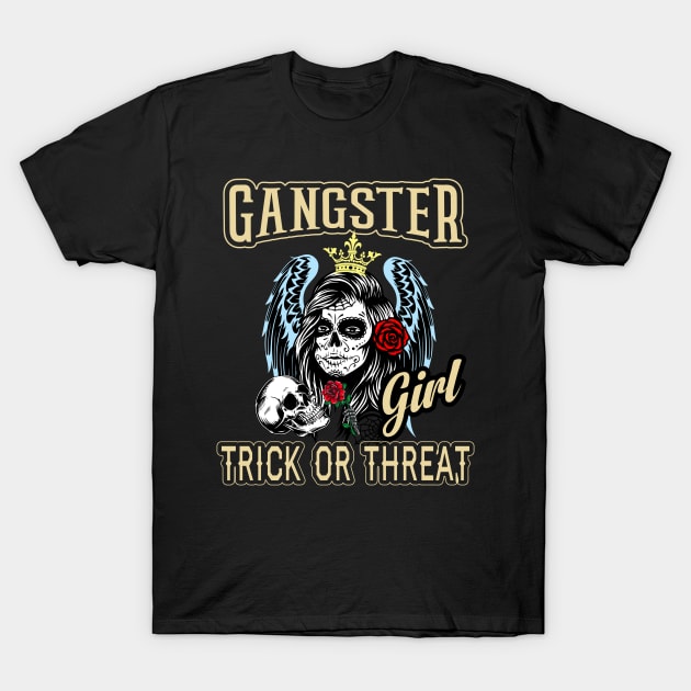 Gangster Girl T-Shirt by Kams_store